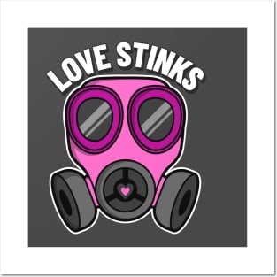 Love Stinks Valentine's Day Posters and Art